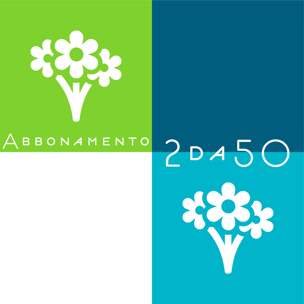 Abbonamento Floreale da 2 consegne da 50€ ognuna