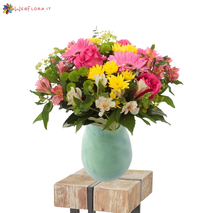 Bouquet Alstromerie Rose Gerbere