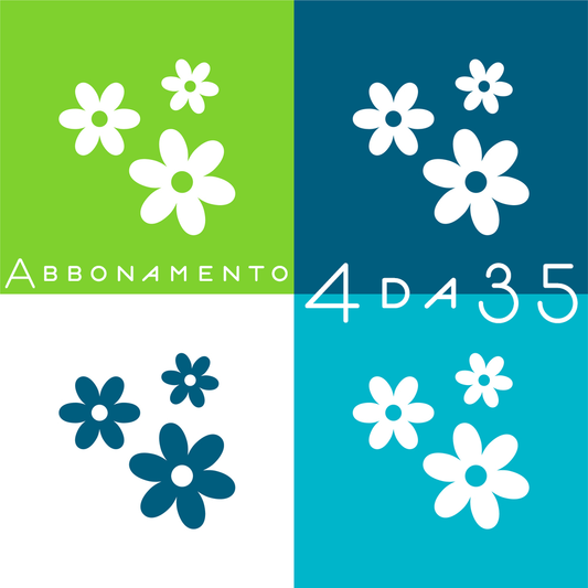 Abbonamento Floreale da 4 consegne da 35€ ognuna