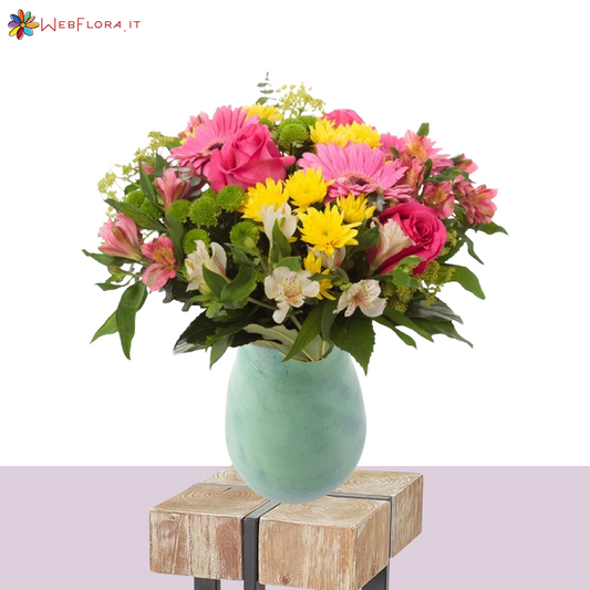 Bouquet Alstromerie Rose Gerbere